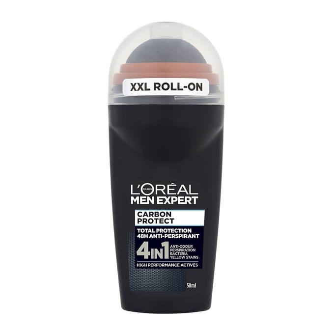 L'Oreal Men Expert Carbon Protect 48H Roll On Anti-Perspirant Deodorant 50ml