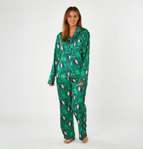 Ladies Satin Wicked Pyjamas