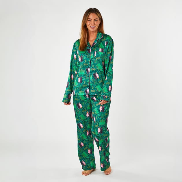 Ladies Satin Wicked Pyjamas Home Bargains - Main Image