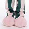 Originals Kids Pink Fur Cloud Slippers