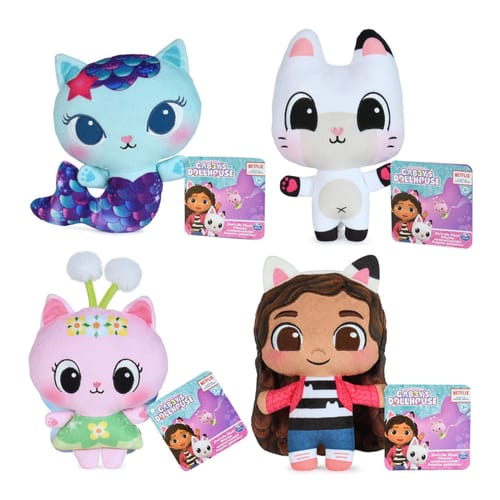 Gabby's Dollhouse Purr-ific Plush 20cm - Assorted | Home Bargains