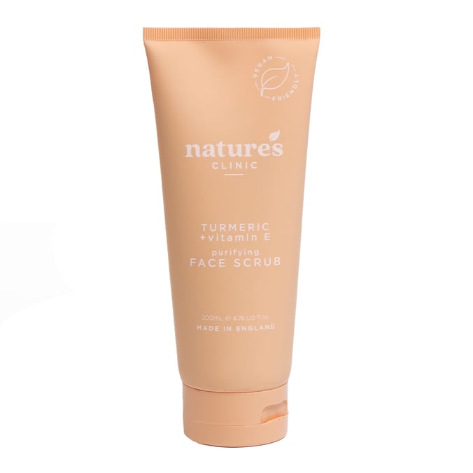 Nature's Clinic Turmeric + Vitamin E Purifying Face Scrub 200ml