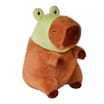 Kawaii Dreamer Capybara Plush With Green Hat