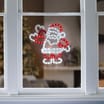 Prestige Mains Operated LED Twinkle Window Decoration 30cm - Santa
