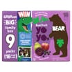Bear Real Fruit Yoyos Brilliant Blackcurrant 9 x 20g