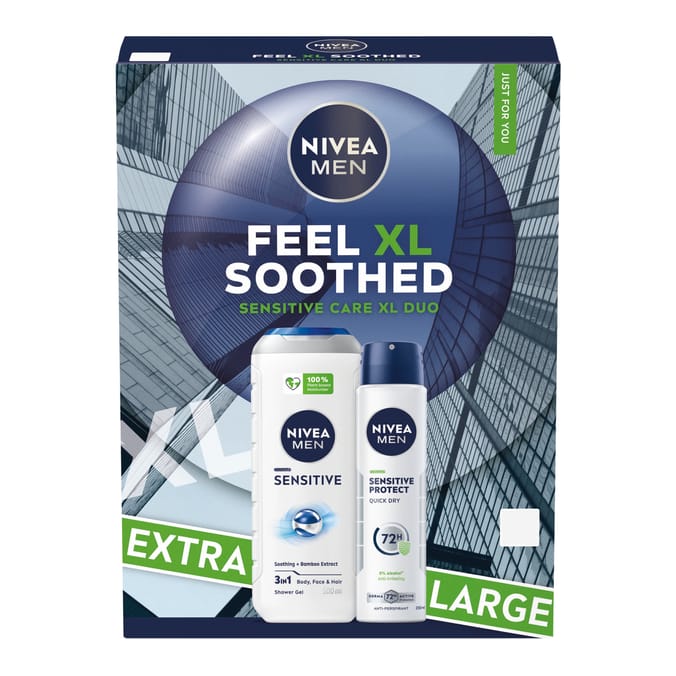 Nivea Men Feel XL Soothed Skincare Gift Set