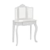 Liberty House Toys Kids White Vanity Table and Stool Set