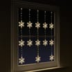 Prestige Mains Operated LED Snowflake Curtain Lights