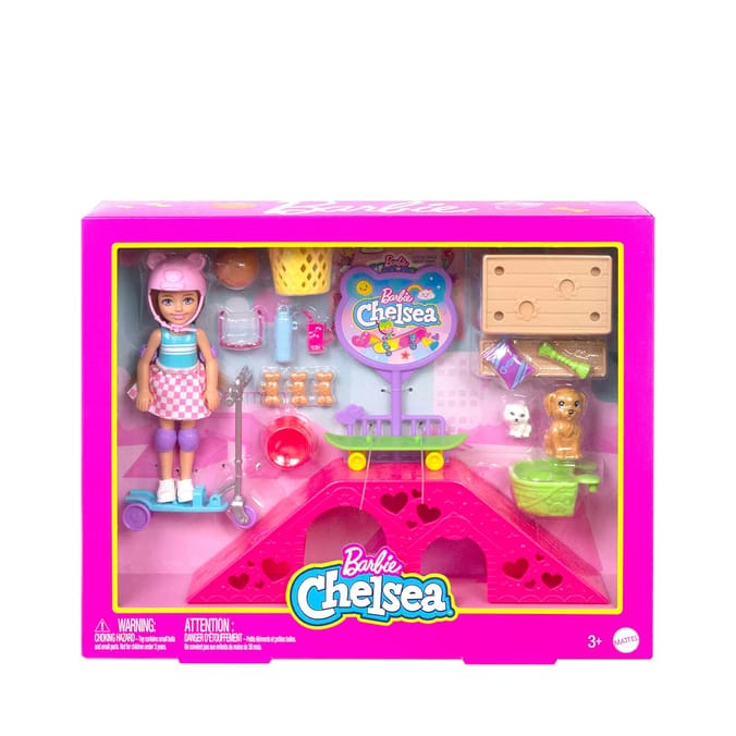 Barbie Chelsea Skatepark Playset