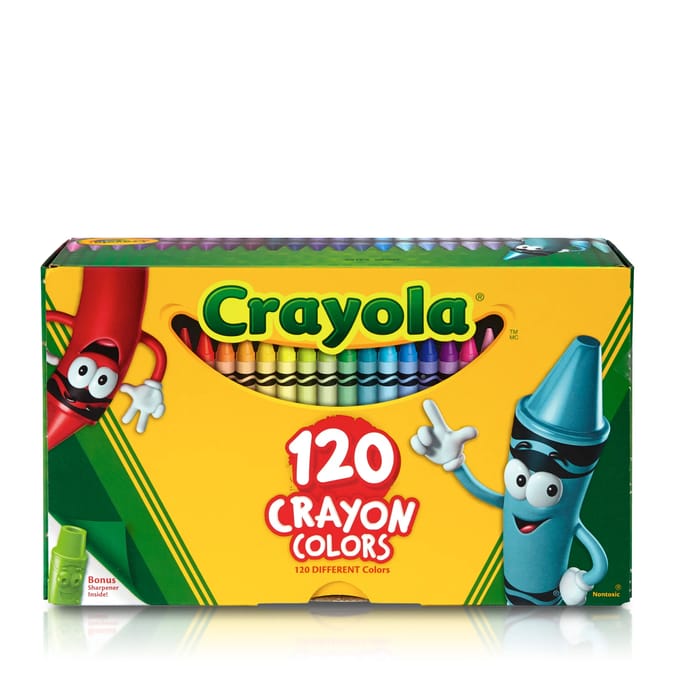 Crayola 120 Wax Crayons