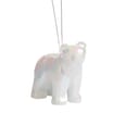 Frosted Spirit Iridescent Polar Bear Hanging Decoration