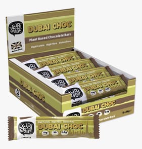 Yubi Bar Plant Based Chocolate Bar 12 x 35g - Dubai Choc