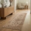 Asiatic Raja Border Runner RA05 - Cream/Multi
