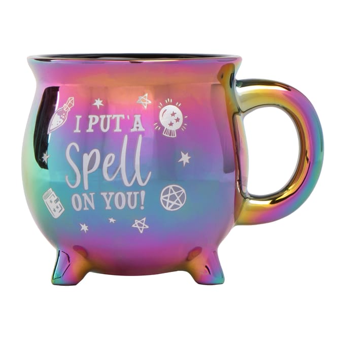 Spooks & Spells Cauldron Mug - Holographic