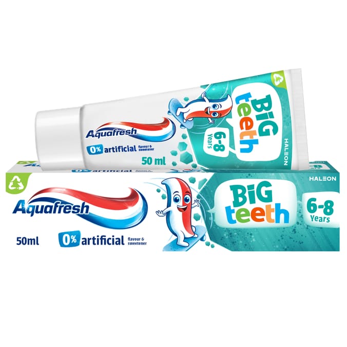 Aquafresh Big Teeth Toothpaste 6-8 years 50 ml