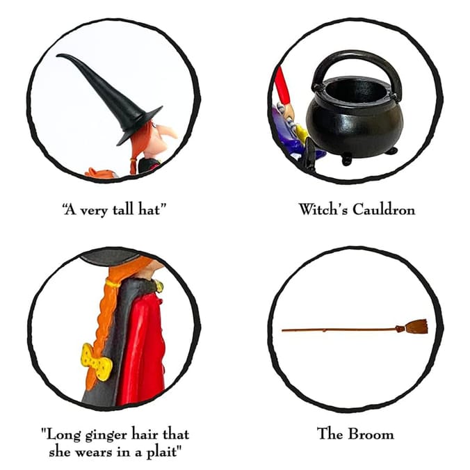 The Gruffalo Witch Figure