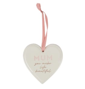 Someone Special Ceramic Heart - Mum