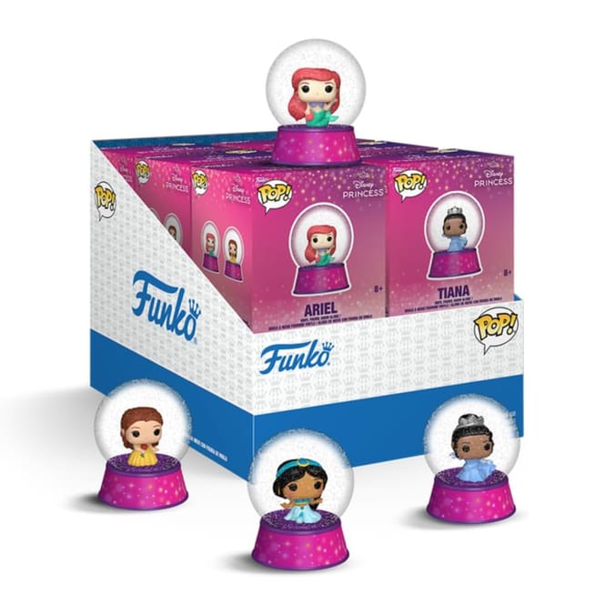 Funko Bitty Pop! Mini Snow Globes Vinyl Figure - Disney Princess
