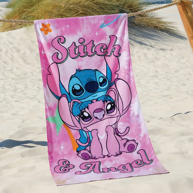 Disney Stitch Beach Towel