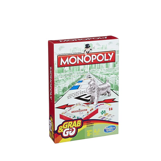 Hasbro Gaming Grab & Go Monopoly
