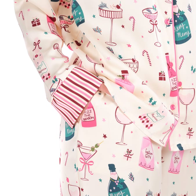 Originals Satin Festive Spritz Pyjamas