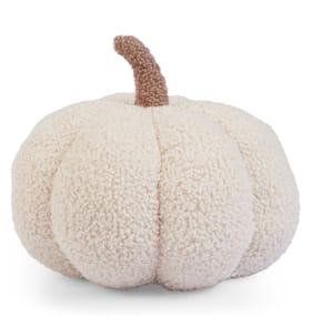 The Lifestyle Edit Harvest Pumpkin Cushion - Cream