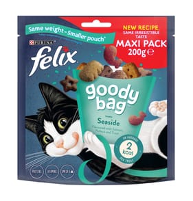 Felix Goody Bag Cat Treats Maxi Pack Seaside 200g