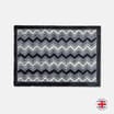 Aztec Charcoal Door Mat 40x60 