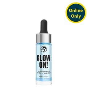 W7 Glow On! Highlighter Drop 10ml - Clear-Cut