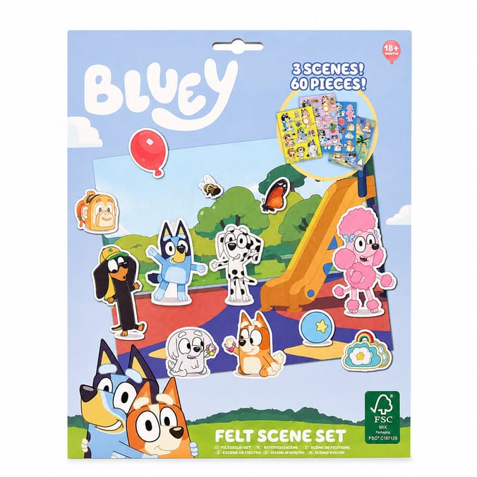 Bluey Felt Scene Set