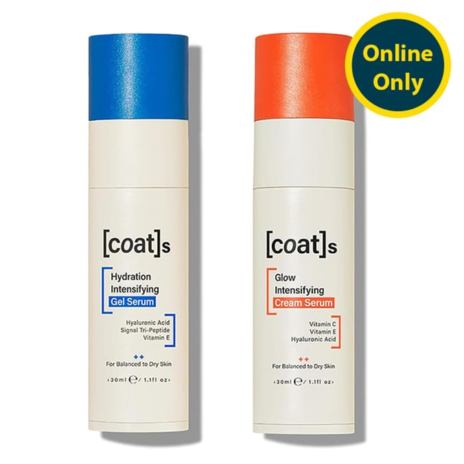 Coats Glow Intensifying Cream & Hydration Intensifying Gel Serum 2 Pack