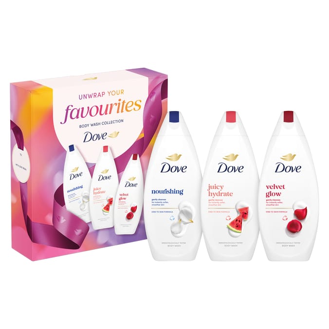 Dove Body Wash Trio Gift Set - Favourites
