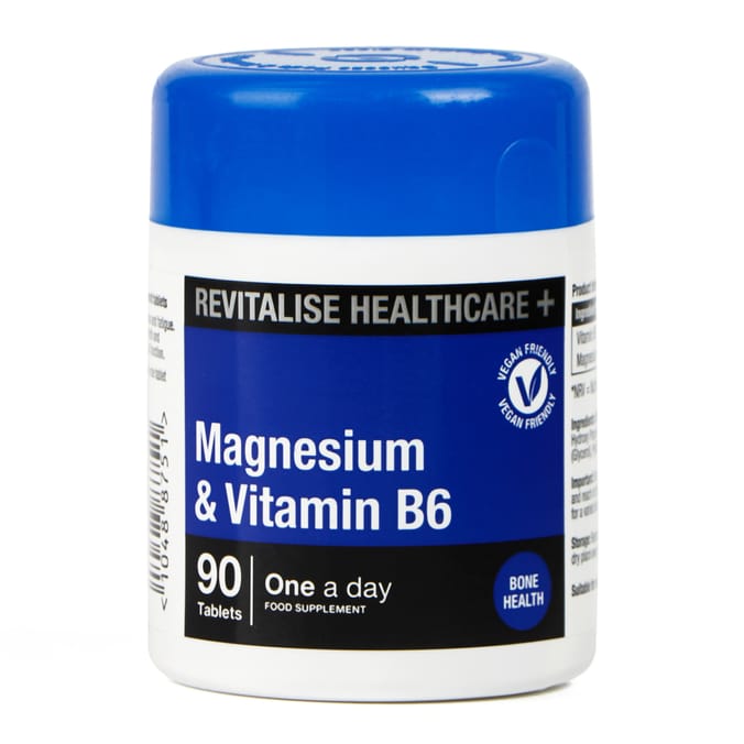 Revitalise Healthcare +  Magnesium & Vitamin B6 Capsules 90s