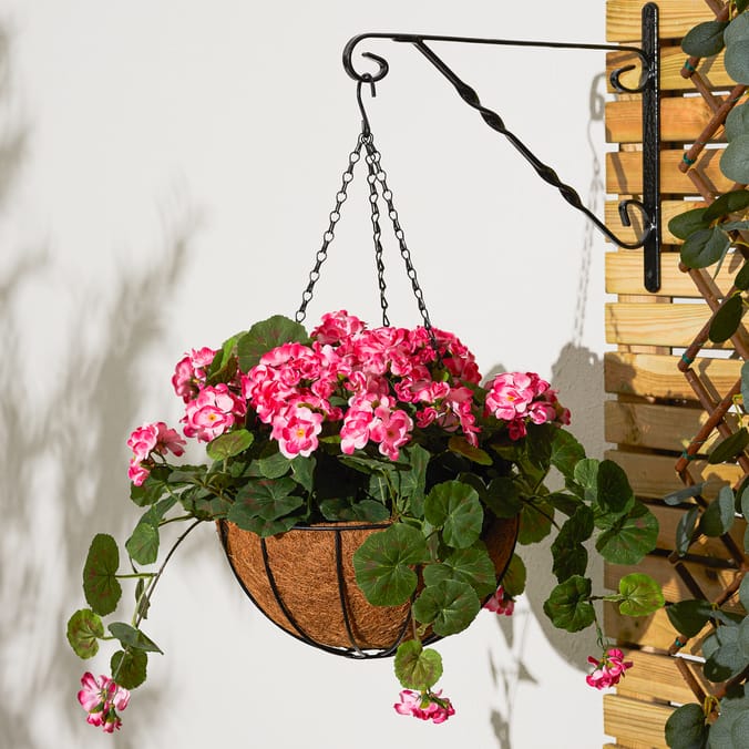 Jardin Geranium Hanging Basket