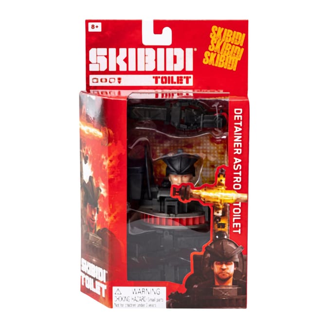 Skibidi Toilet Deluxe Figure - Detainer Astro Toilet