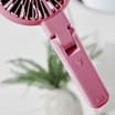  Pifco 2-In-1 Rechargeable Handheld Fan - Pink