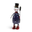  Festive Feeling Large Metal Figure - Snowman