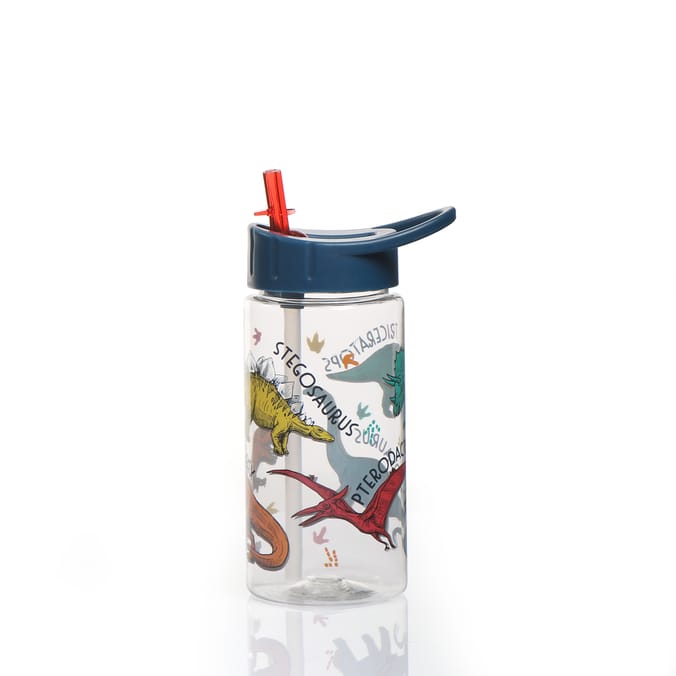  Back To School Bottle With Straw 400ml - Navy