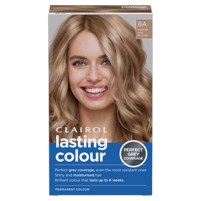 Clairol Lasting Colour Permanent Colour Hair Dye 8A Medium Ash Blonde