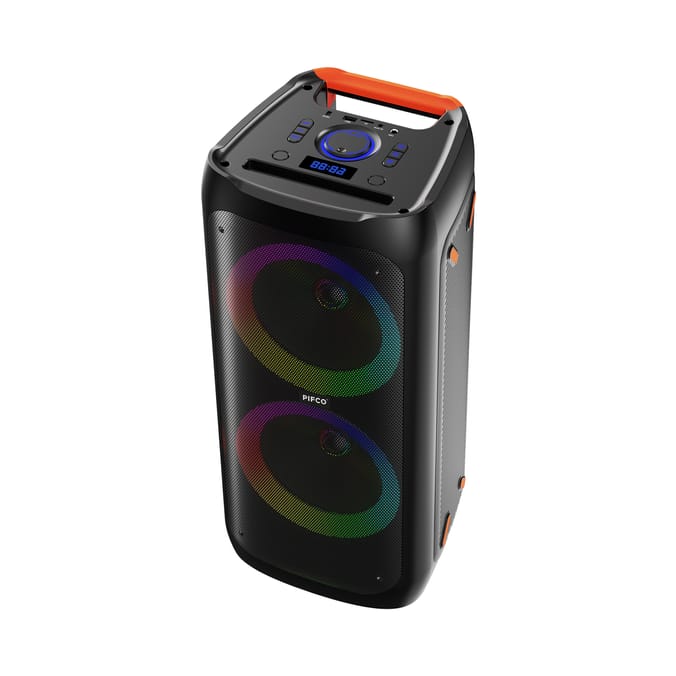 Pifco LED Trolley Tower Speaker 40w