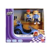 Mille Bornes Challenge Vehicle & Figure Playset - Luna & Loops