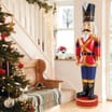 Festive Feeling 1.6m Light-Up Giant Nutcracker