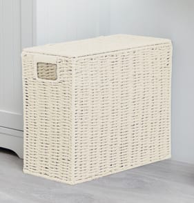 White Lidded Caddy