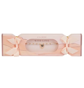A La Mode Christmas Cracker Heart Bracelet