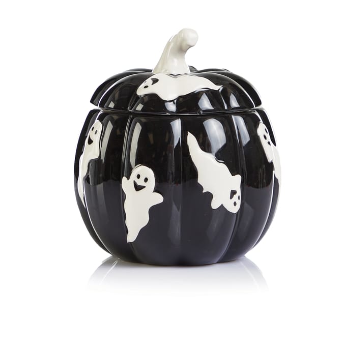 Haunted House Pumpkin Candle