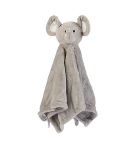 Moon & Stars Baby Animal Comforter - Grey