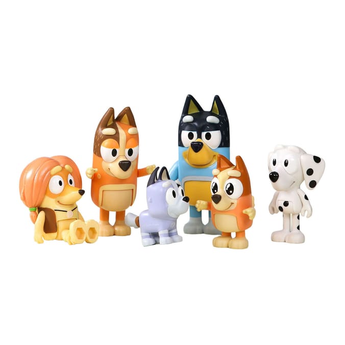 Bluey Heeler Family & Mates Pack