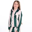 Originals Kids Pink & Green Striped Pyjamas