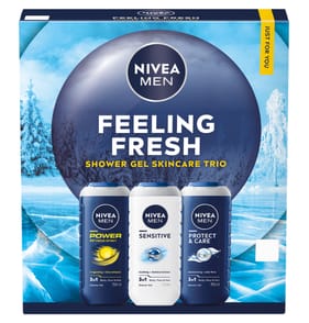 Nivea Men Feeling Fresh Trio Skincare Gift Set