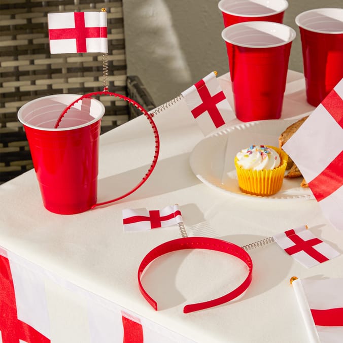 England Flag Headband Bopper